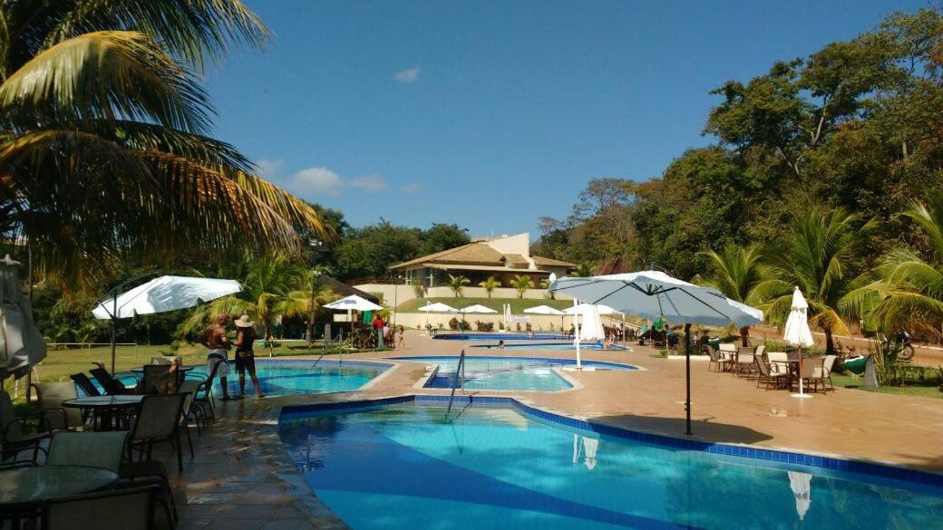 Aldeia Do Lago C204- Com Cozinha , Churrasqueira E Bebidas Liberadas No Parque Aquatico, Internet Banda Larga, Ponto Recarga De Carro Eletrico Caldas Novas Eksteriør billede