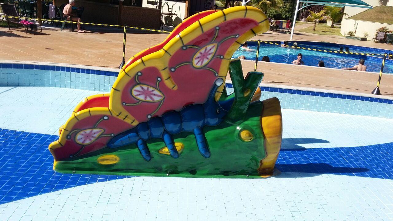 Aldeia Do Lago C204- Com Cozinha , Churrasqueira E Bebidas Liberadas No Parque Aquatico, Internet Banda Larga, Ponto Recarga De Carro Eletrico Caldas Novas Eksteriør billede